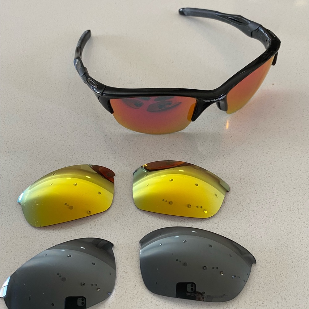 Oakley Half Jacket 2.0 Iridium Polarized